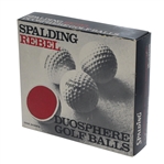 Spalding Rebel Duosphere Dozen Golf Balls - One Sleeve Only - Roth Collection