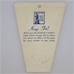 1942 Hale America National Open Golf Tournament Thursday Ticket #149 - Seldom Seen Hogan Win!