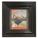 Ben Hogan Signed 1955 Life Magazine Cover JSA ALOA - Framed - Roth Collection