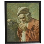 St. Andrews Caddie by L.C. Earle Framed - Roth Collection