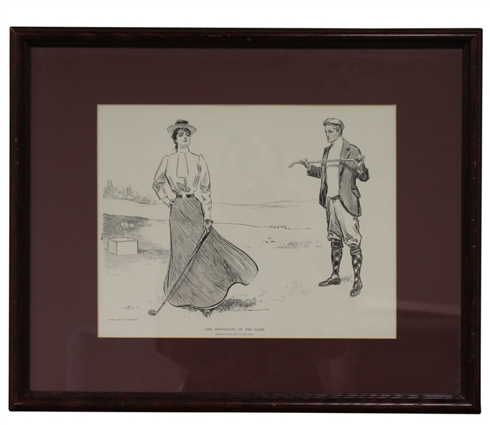 One Difficulty of the Game Print - Framed - Roth Collection