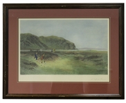 A Difficult Bunker Douglas Adams Print - Framed - Roth Collection