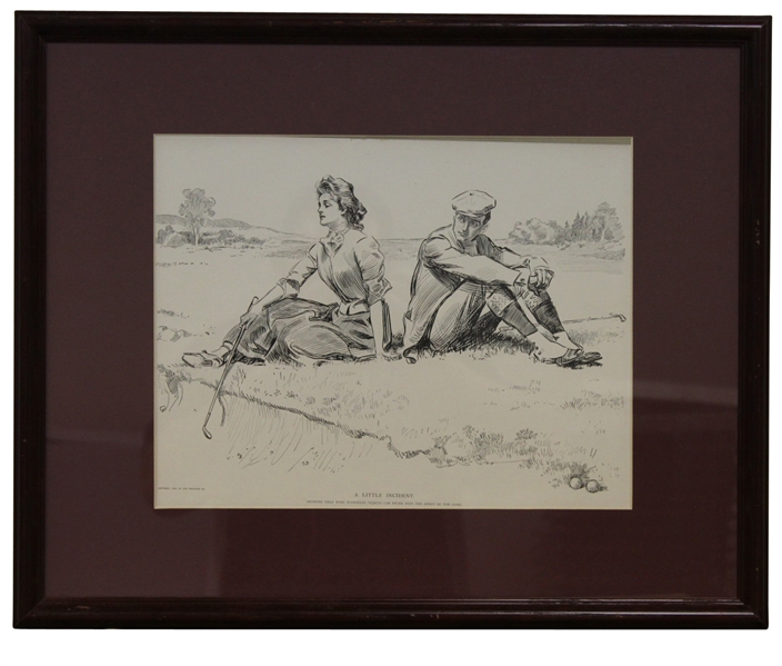 A Little Incident Print - Framed - Roth Collection