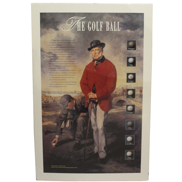 The Golf Ball Large Poster - Roth Collection