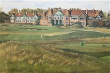 Tom Lehman Signed Ltd Ed #240/350 Baxter Royal Lytham & St Annes Print JSA ALOA - Framed