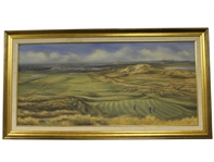 Golf Scene by Charlie Roy - Framed
