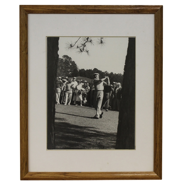 Ben Hogan Black and White Photo - Framed