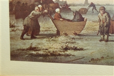 Early 1800's Golfing Scene - Avercamp-esque - Framed