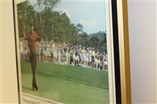 April 15, 2002 Augusta Chronicle Front Page Plaque - Tiger Woods Win
