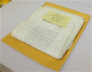 Ben Hogan's Personal Galley Proof of Demaret 1954 Book 'My Partner, Ben Hogan'