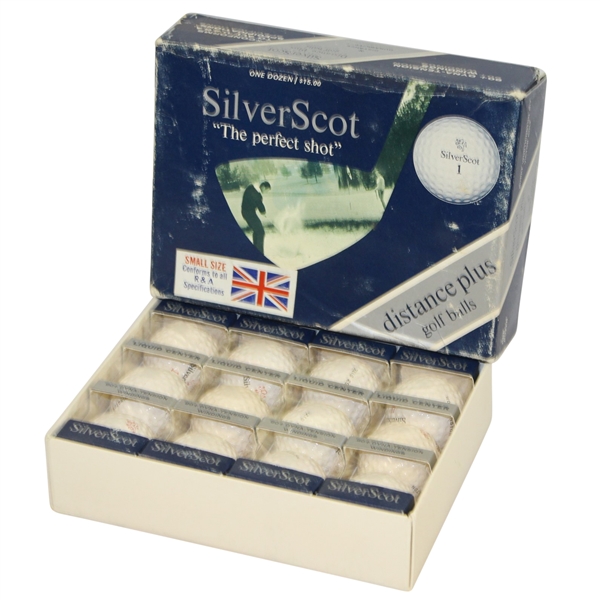 SilverScot "The Perfect Shot" Distance Plus Dozen Golf Balls in Original Box - Roth Collection