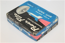 Plymouth Power Flite Steel Center Golf Balls - Three Sleeves and Original Box - Roth Collection