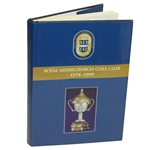 Royal Musselburgh Golf Club 1774-1999 by Ironside and Douglas - Roth Collection