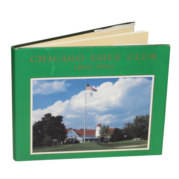 Chicago Golf Club 1892-1992 Centennial Anniversary Book - Roth Collection
