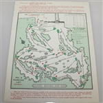 1973 Masters Sunday Pairing Sheet