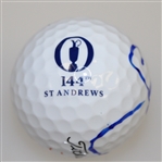 Jason Dufner Signed 2015 British Open Golf Ball JSA ALOA