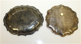 Two Silver Trophy Plates - Azalea 1972 and 1994 SHCC