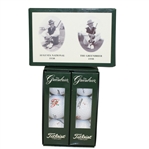 Six The Greenbrier Logo Golf Balls with Sleeves and Sam Snead Commemorative Box