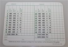 Jack Nicklaus Signed Augusta National Scorecard JSA ALOA