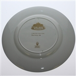 Augusta National Clubhouse Wedgwood Bone China Ltd Ed Plate #110 - Gifted to Bobby Jones' Son Robert Tyre III