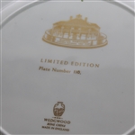Augusta National Clubhouse Wedgwood Bone China Ltd Ed Plate #110 - Gifted to Bobby Jones' Son Robert Tyre III
