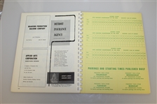 1954 US Amateur Program - Arnold Palmer's 1st Major Win- Scarce Spiral Bound Edition