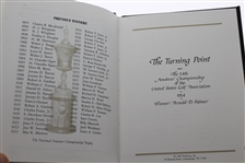 Arnold Palmer Signed 'The Turning Point' Book - 50yr Anniversary of 1954 US Am. Win JSA ALOA