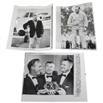 Three Type II Arnold Palmer Photos - 1961, 1962, & 1974