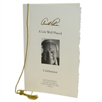 Arnold Palmer Memorial Funeral Service Program
