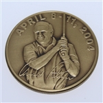 Arnold Palmer Commemorative '50th Masters Appearance' Balls and Medal Set