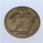 Arnold Palmer Commemorative '50th Masters Appearance' Balls and Medal Set