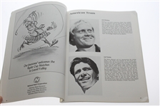 1975 Ryder Cup at Laurel Valley Program