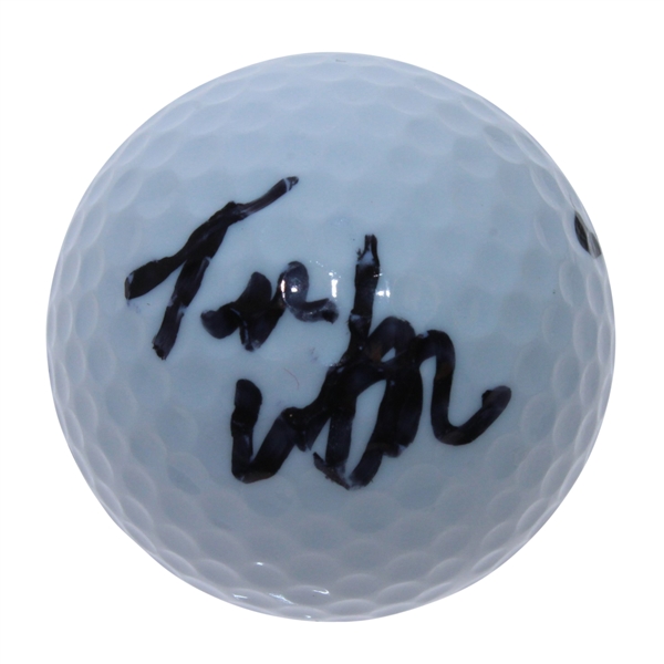 Tom Watson Signed World Golf Hall of Fame Logo Golf Ball JSA #R98995
