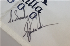 Tiger Woods Signed 2000 PGA Championship at Valhalla Flag - Tiger Slam (3/4) JSA ALOA