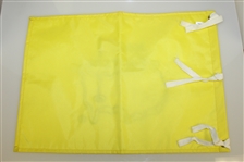 Vijay Singh Signed 2000 Masters Embroidered Flag JSA ALOA