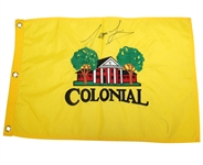 Sergio Garcia Signed (2001) Colonial Embroidered Flag JSA ALOA