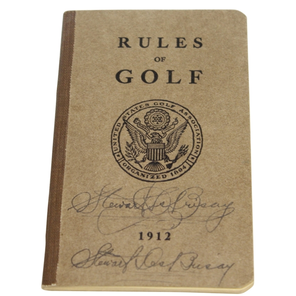 1912 Rules of Golf Booklet - Approved by the R&A in 1908 and USGA Amended in 1912 