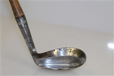 Walter Hagen Sand Wedge Patent #1695598 - Shaft Sticker Remnants