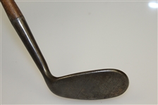 Kroydon Clubs Ltd Presentation Short Stop Mashie-Niblick Inscribed to N.H. Lobb - Brick Face