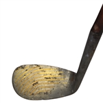 Geo. F. Spalding Kro-Flite Waterfall Niblick - Bronze Filled Grooves