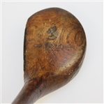John D. Dunn BGI Co. Wood One Piece Driver with Shaft Stamp!