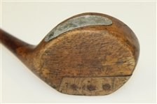 John D. Dunn BGI Co. Wood One Piece Driver with Shaft Stamp!