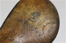 John D. Dunn BGI Co. Wood One Piece Driver with Shaft Stamp!
