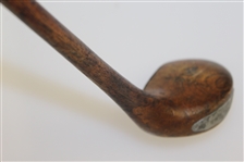 John D. Dunn BGI Co. Wood One Piece Driver with Shaft Stamp!