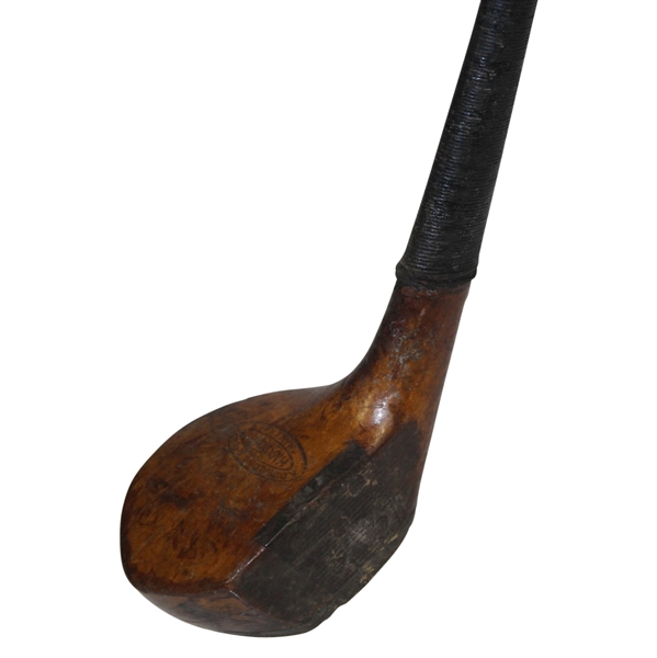 Spalding & Bros. Harry Vardon Splice Neck Brassie with Harry Vardon Shaft Stamp