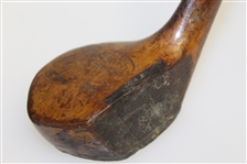 Spalding & Bros. Harry Vardon Splice Neck Brassie with Harry Vardon Shaft Stamp