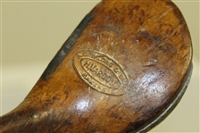 Spalding & Bros. Harry Vardon Splice Neck Brassie with Harry Vardon Shaft Stamp