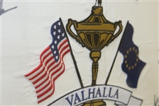 2008 Ryder Cup Flag Signed by United States Team & Captain - Framed JSA ALOA