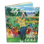 Leroy Neiman Signed Big Time Golf Book JSA ALOA