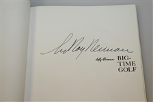 Leroy Neiman Signed 'Big Time Golf' Book JSA ALOA